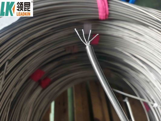 مادة الموصلات نيكرو-نيسي SS304 321 316 310 Inconel 600 الغلاف كيبل الحرارة